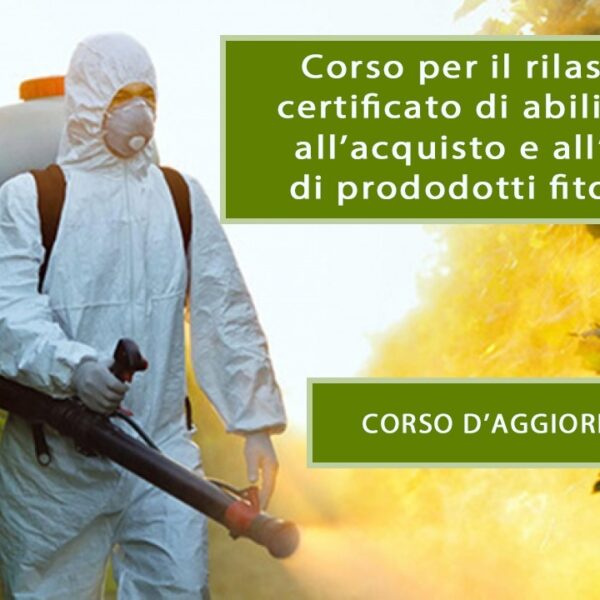 Corso d'aggiornamento patentino fitosanitari