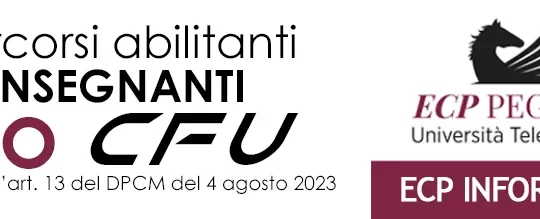 Percorsi abilitanti 30 CFU